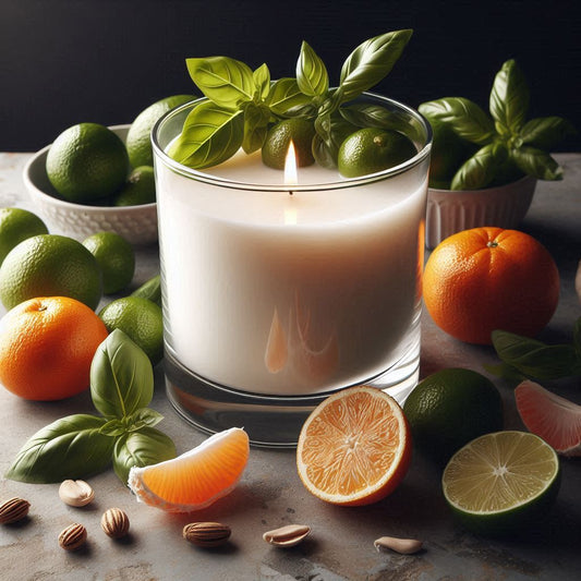 Lime, Basil & Mandarin Luxury Artisan Candle - 30cl