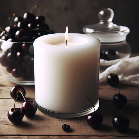 Black Cherry Luxury Artisan Candle - 30cl