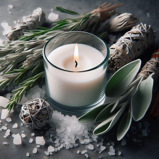 South Downs Way (Sage and Sea Salt) - Luxury Artisan Candle - 9cl