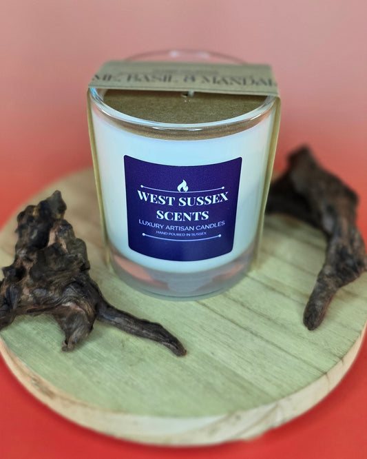 Lime, Basil & Mandarin Luxury Artisan Candle - 30cl