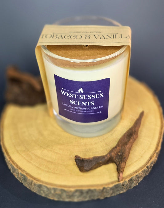 Tobacco & Vanilla - Luxury Artisan Candle - 30cl