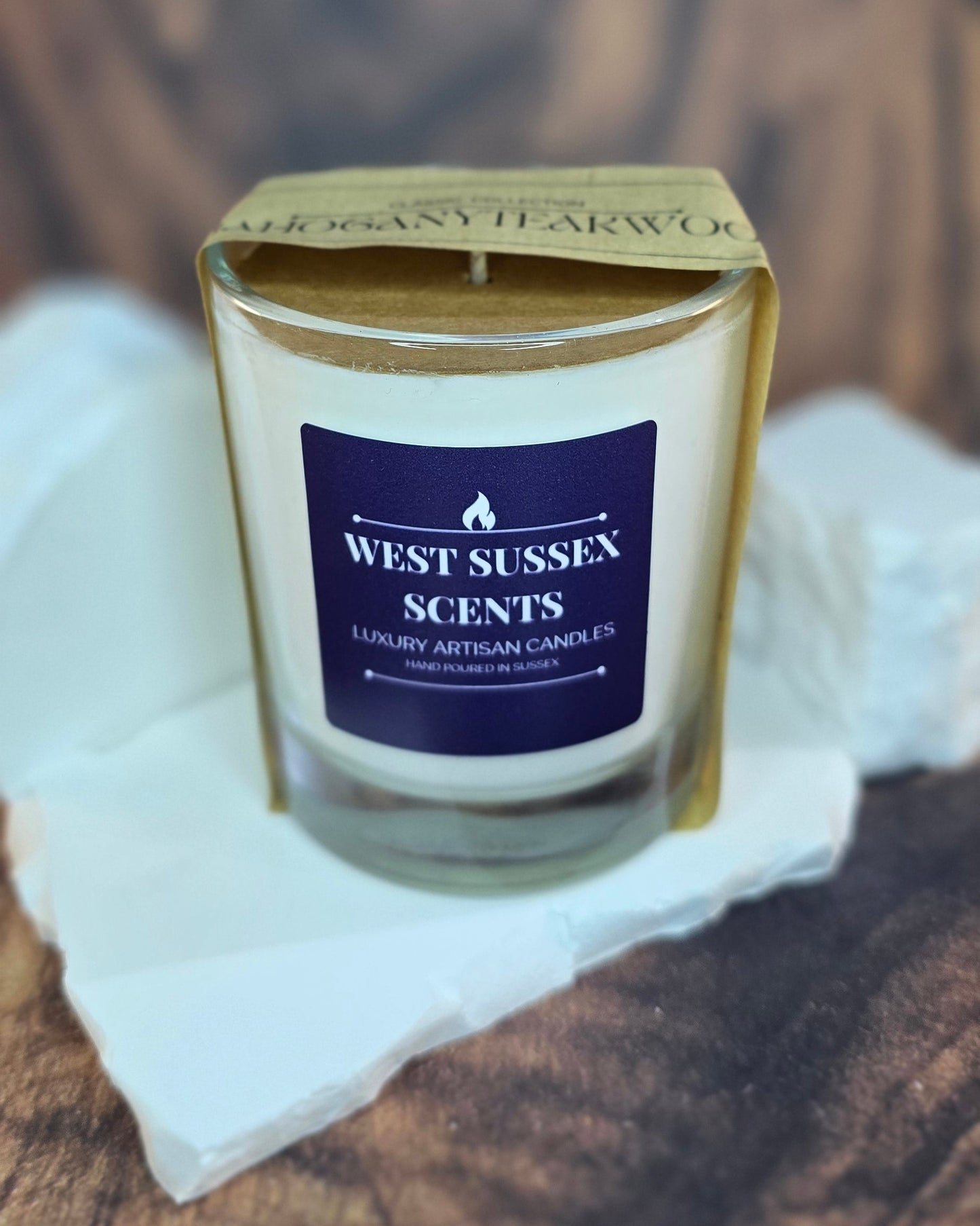 Mahogany Teakwood - Luxury Artisan Candle 30cl